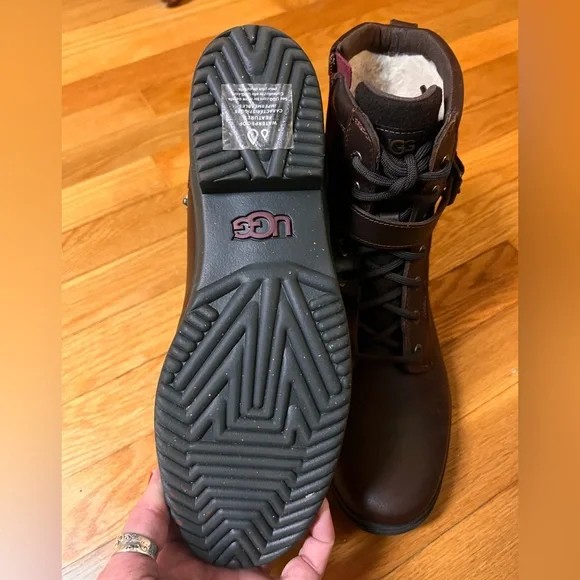 UGG Lace Up Boots - Picture 2 of 3